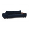 Innovation Living Grand Deluxe Excess Lounger Sofa in Mixed Dance Blue - Angled View