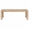 Essentials For Living Adler Extension Dining Table-Extended Front-Honey Oak - Essentials For Living Adler Extension Dining Table-Extended Front-Honey Oak