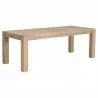 Essentials For Living Adler Extension Dining Table- Angled and Extended-Honey Oak - Essentials For Living Adler Extension Dining Table- Angled and Extended-Honey Oak