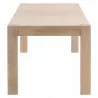 Essentials For Living Adler Extension Dining Table- End-Honey Oak - Essentials For Living Adler Extension Dining Table- End-Honey Oak