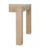 Essentials For Living Adler Extension Dining Table-Edge Closeup-Honey Oak - Essentials For Living Adler Extension Dining Table-Edge Closeup-Honey Oak