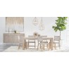 Essentials For Living Adler Extension Dining Table - Lifestyle-Natural Grey