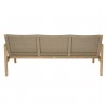 Royal Teak Admiral Sofa Sand Back 