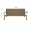 Royal Teak Admiral Sofa