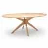 Aeon Brockton Oval Dining Table Oak - Aeon Brockton Oval Dining Table Oak