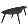 Aeon Darius Coffee Table Black Top with Black Legs