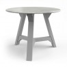 Aeon Aubrey Faux Marble Side Table Gray - Aeon Aubrey Faux Marble Side Table Gray