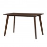 Aeon Lindsay Rectangular Dining Table Walnut - Aeon Lindsay Rectangular Dining Table Walnut