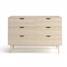 Aeon Analise 6-Drawer Chest White Wash - Aeon Analise 6-Drawer Chest White Wash