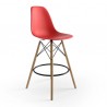 Aeon Paris Counter Stool - Set of 2 Red - Aeon Paris Counter Stool - Set of 2 Red