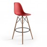 Aeon Paris Bar Stool - Set of 2 Red - Aeon Paris Bar Stool - Set of 2 Red