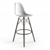 Aeon Paris Bar Stool - Set of 2 White Walnut - Aeon Paris Bar Stool - Set of 2 White Walnut