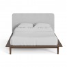 Aeon Ariel King Size Bed Walnut - Aeon Ariel King Size Bed Walnut