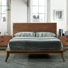 Aeon Angelica Queen Bed Walnut - Aeon Angelica Queen Bed Walnut