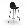 Aeon Maxine Boucle Bar Stool - Set of 2  Black - Aeon Maxine Boucle Bar Stool - Set of 2  Black
