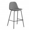 Aeon Maxine Boucle Counter Stool Grey - Set of 2 - Aeon Maxine Boucle Counter Stool Grey - Set of 2