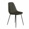 Aeon Maxine Dining Chair Midnight Vegan Leather - Set of 2 ( - Aeon Maxine Dining Chair Midnight Vegan Leather - Set of 2 (