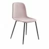Aeon Max Velvet Dining Chair Blush Pink- Set of 2 - Aeon Max Velvet Dining Chair Blush Pink- Set of 2