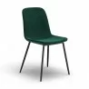 Aeon Max Velvet Dining Chair Emerald Green- Set of 2 - Aeon Max Velvet Dining Chair Emerald Green- Set of 2