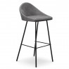 Aeon Marco Bar Stool Smoke- Set of 2 - Aeon Marco Bar Stool Smoke- Set of 2
