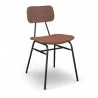 Aeon Sabine Walnut Dining Chair Tan- Set of 2 - Aeon Sabine Walnut Dining Chair Tan- Set of 2