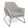 Aeon Caine Fabric Lounge Chair Beige - Aeon Caine Fabric Lounge Chair Beige