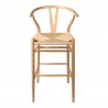 Aeon Albany Bar Height Stool Natural / Natural Cord - Aeon Albany Bar Height Stool Natural / Natural Cord