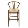 Aeon Albany Bar Height Stool Ash Stained Walnut / Natural Cord - Aeon Albany Bar Height Stool Ash Stained Walnut / Natural Cord