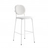 Aeon Carley Boucle Bar Stool - Set of 2 White - Aeon Carley Boucle Bar Stool - Set of 2 White