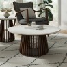 Aeon Tera Round Terrazzo Coffee Table