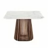 Aeon Tera 42 Inch Square Marble Dining Table - Aeon Tera 42 Inch Square Marble Dining Table