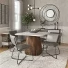 Aeon Tera 42 Inch Square Marble Dining Table - Aeon Tera 42 Inch Square Marble Dining Table