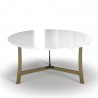 Aeon Piera Marble Coffee Table White Marble