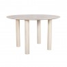 Aeon Sordello Round Dining Table WhiteWash - Aeon Sordello Round Dining Table WhiteWash