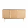 Aeon Curtis 3 Door Sideboard Natural - Aeon Curtis 3 Door Sideboard Natural
