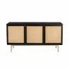 Aeon Curtis 3 Door Sideboard Black - Aeon Curtis 3 Door Sideboard Black