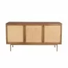 Aeon Curtis 3 Door Sideboard Walnut - Aeon Curtis 3 Door Sideboard Walnut