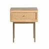 Aeon Curtis One Drawer Nightstand Natural - Aeon Curtis One Drawer Nightstand Natural