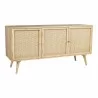 Aeon Lois Three Door Sideboard Natural - Aeon Lois Three Door Sideboard Natural