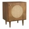 Aeon Circle Nightstand Natural - Aeon Circle Nightstand Natural