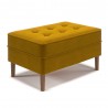 Aeon Bloomfield Performance Velvet Rectangular Ottoman Gold - Aeon Bloomfield Performance Velvet Rectangular Ottoman Gold