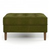 Aeon Bloomfield Velvet Rectangular Ottoman Olive - Aeon Bloomfield Velvet Rectangular Ottoman Olive