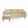 Aeon Bloomfield Reversible Fabric Sectional Beige - Aeon Bloomfield Reversible Fabric Sectional Beige
