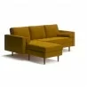 Aeon Bloomfield Performance Velvet Reversible Sectional Gold - Aeon Bloomfield Performance Velvet Reversible Sectional Gold