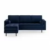 Aeon Bloomfield Reversible Fabric Sectional Sapphire - Aeon Bloomfield Reversible Fabric Sectional Sapphire
