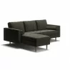 Aeon Bloomfield Performance Velvet Reversible Sectional Smoke Grey - Aeon Bloomfield Performance Velvet Reversible Sectional Smoke Grey