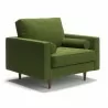 Aeon Bloomfield Performance Velvet Arm Chair Forest - Aeon Bloomfield Performance Velvet Arm Chair Forest