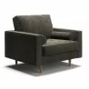 Aeon Bloomfield Performance Velvet Arm Chair Smoke - Aeon Bloomfield Performance Velvet Arm Chair Smoke