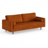 Aeon Bloomfield Performance Velvet Sofa BurntOrange - Aeon Bloomfield Performance Velvet Sofa BurntOrange