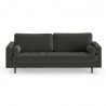 Aeon Bloomfield Fabric Sofa Charcoal - Aeon Bloomfield Fabric Sofa Charcoal